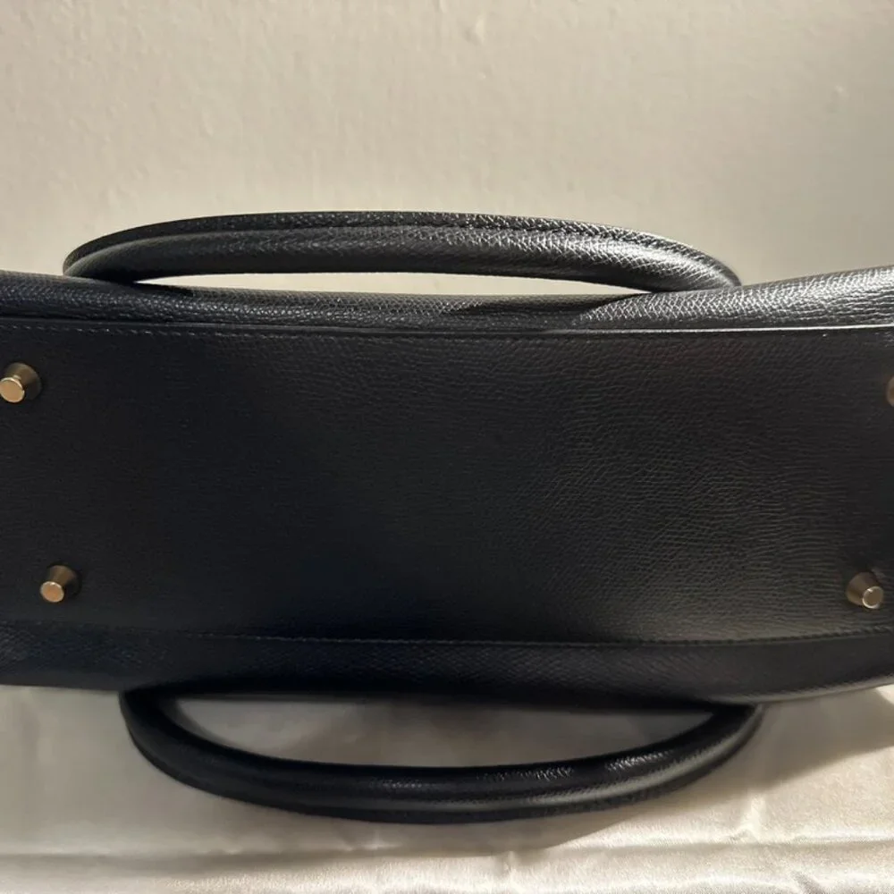 FURLA Black Leather Tote Bag - Picture 8 of 8